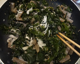 こんにゃくとわかめのネギ塩きんぴら作り方6写真