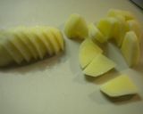 ポテトと舞茸のにんにく炒め作り方1写真