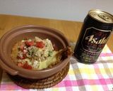 乗せて乗せて鰯フライ新玉ねぎぽん酢焼き作り方8写真