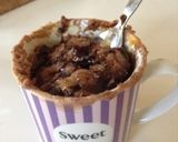 チョコキャラメル☆マグカップケーキ作り方5写真