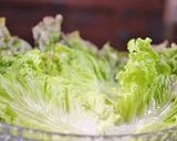 カリカリポークのレタス包み。作り方4写真