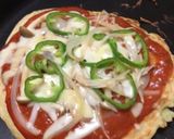 お好み焼きのピザ風作り方7写真