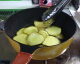 簡単♪ほんのり甘いさつまいもチップス作り方2写真