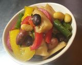 アジア♪蓮根のにんにくクミンきんぴら作り方10写真