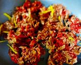 牛肉の甜麺醤炒めと彩り野菜で生春巻き作り方5写真