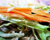 牛肉の甜麺醤炒めと彩り野菜で生春巻き作り方11写真