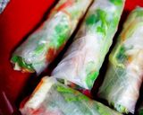 牛肉の甜麺醤炒めと彩り野菜で生春巻き作り方12写真