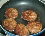 特製トマトソースハンバーガー作り方4写真