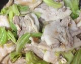 豚肉ネギ塩炒め作り方4写真