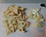 牛肉と蓮根の甘酢炒め作り方1写真