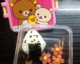 お花見＊弁当にサクラ♪作り方5写真