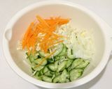 キャベツのさっぱりサラダ♪作り方1写真