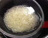 ☆生のりとコーンのかき玉風にゅうめん☆作り方2写真