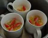 子供におすすめ！コーンとかにかま茶碗蒸し作り方6写真
