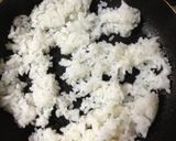 簡単!レタスチャーハン♪作り方1写真