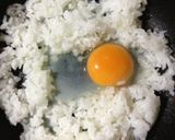 簡単!レタスチャーハン♪作り方2写真