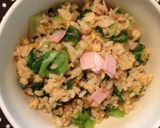 簡単!レタスチャーハン♪作り方4写真