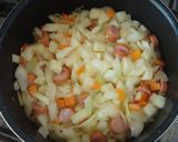 一杯で満足（*´o｀）=3野菜スープ♪作り方3写真