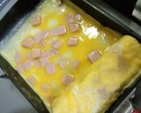 チビ大好き！ハムとチーズの卵焼き☆作り方7写真