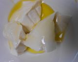 おぼろ豆腐のオリーブオイルかけ作り方2写真