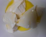 おぼろ豆腐のオリーブオイルかけ作り方3写真