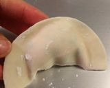 プリプリもちもち水餃子♥豆腐とキムチ入り作り方5写真