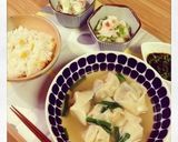 プリプリもちもち水餃子♥豆腐とキムチ入り作り方9写真