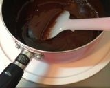 チョコ好きのための濃厚生チョコケーキ♡作り方4写真