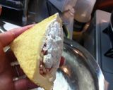 三つ葉あんかけ☆厚揚げの肉詰め作り方4写真