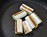甘～い焼き葱とピリ辛味噌チーズの2種巻き作り方1写真
