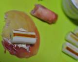 甘～い焼き葱とピリ辛味噌チーズの2種巻き作り方3写真