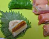 甘～い焼き葱とピリ辛味噌チーズの2種巻き作り方4写真