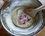 ダノンビオ苺ソースのレアチーズカップ作り方4写真