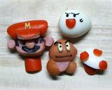 簡単キャラ弁おかずSマリオのちびマリオ作り方13写真