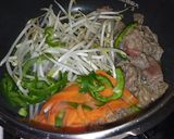 お弁当にもピッタリ♬牛肉カラフル丼❤作り方5写真