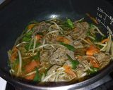 お弁当にもピッタリ♬牛肉カラフル丼❤作り方6写真