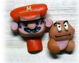 簡単キャラ弁おかずSマリオのクリボー作り方14写真