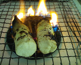 おうちで簡単！焼き筍　京都カフェ作り方4写真
