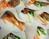 糀の酢入り、生春巻きにしました作り方5写真