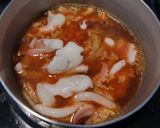 小松菜とげその、キムチ味の一品作り方3写真