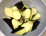 簡単‼ 茄子と挽肉の味噌炒め作り方2写真