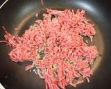 簡単‼ 茄子と挽肉の味噌炒め作り方3写真