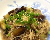 簡単‼ 茄子と挽肉の味噌炒め作り方8写真