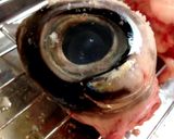 まぐろの目玉と大根の煮付け作り方1写真