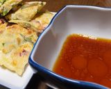 わけぎとたこのチーズチヂミ作り方6写真