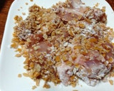 柿の種で食感がザクッと楽しい唐揚げ作り方2写真