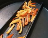 お弁当に!カラーピーマン炒め作り方3写真