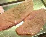 ■鶏むねの香草パン粉焼き・オーロラソース作り方1写真