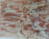 塩麹で♪たらの芽の肉巻きフライ作り方1写真