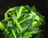 小松菜の菜っ葉の煮物作り方3写真